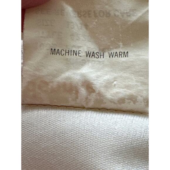 VTG DONNKENNY Cream Ditsy Floral Blouse S/M 60s/70s Retro Groovy Large Collar - Picture 11 of 15